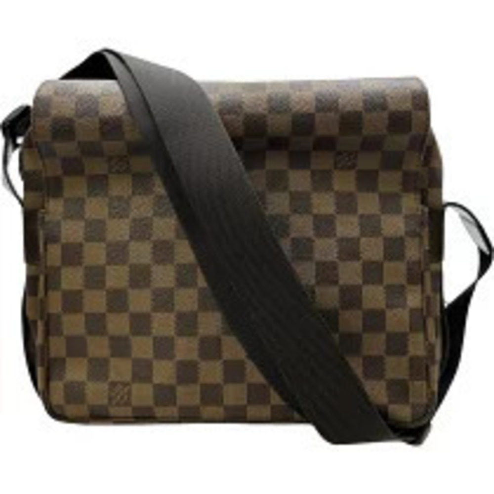 Louis Vuitton Naviglio Brown Damier Canvas Shoulder Bag